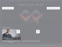 Tablet Screenshot of endlessriff.com